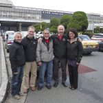 2008 WM Tokyo mit Fujimura-Sensei, Claudia und Tommaso Mini, Piero Lüthold