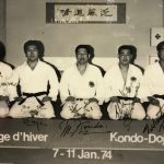 Instruktoren im Kondo-Dojo