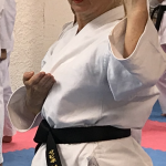 Sabine mit Shoto-Uke