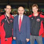 Mit Mehdi Geiger und Robert Zobec Swiss Karate League