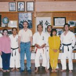 1989 Dojo Okinawa mit Katsuya Miyahira, 10. Dan